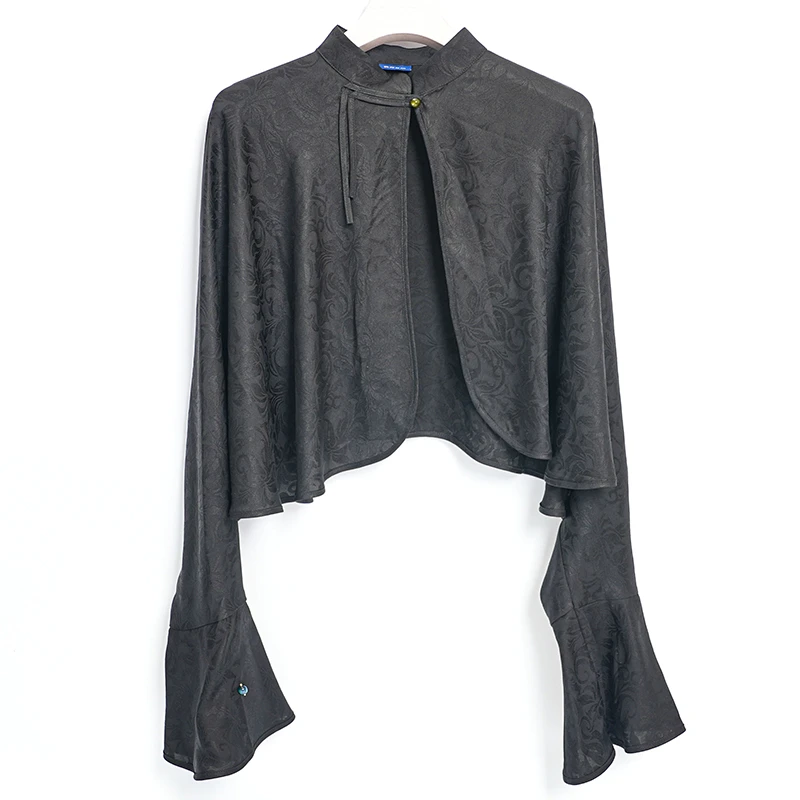 二代防晒衣【墨黎】香云纱长袖外穿新中式知性美衬衫桑蚕丝户外