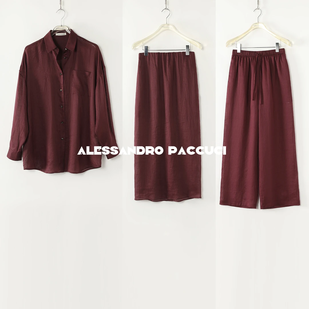 AP洛哥51024HC/52143KC/51037QB/-1【屿风】100苎麻衬衫/半裙/裤子