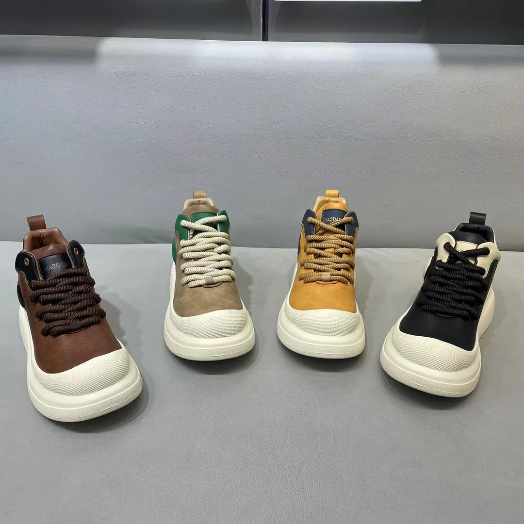 【皮鞋码】新款单棉同款洋气休闲个性轻便舒适男款潮鞋