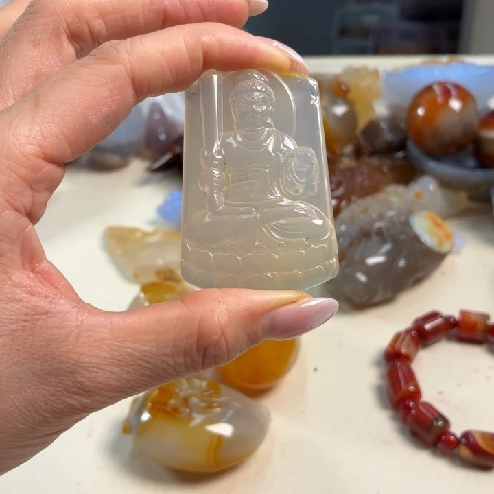 未镶嵌吊坠(不含链)玛瑙/玉髓