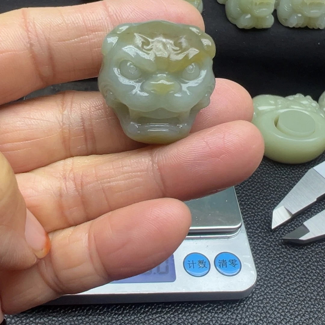 和田玉（糖玉）未镶嵌吊坠(不含链)