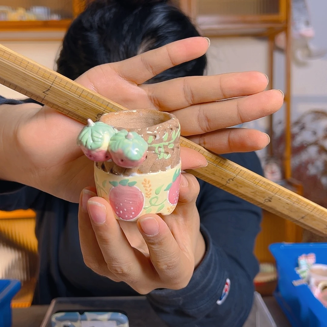 老梧家的手工多肉花盆