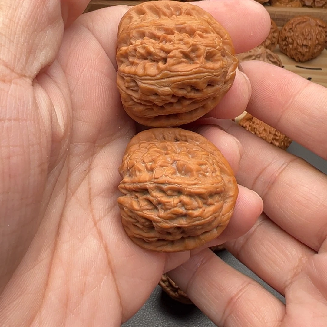 文玩核桃把件元宝37