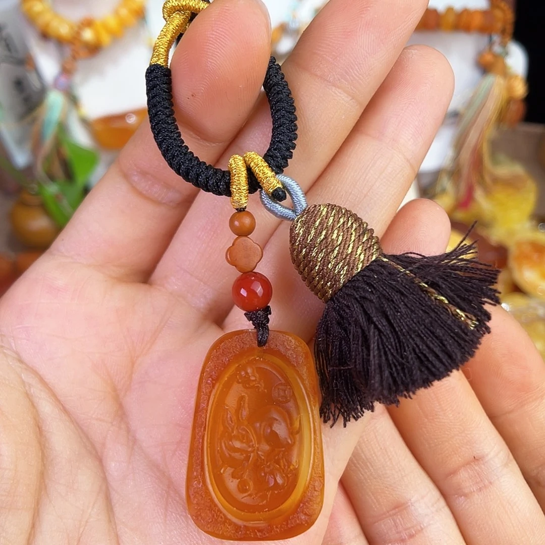 未镶嵌琥珀珠宝奇石，