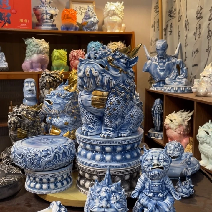 王***范瓷片摆件111111111111