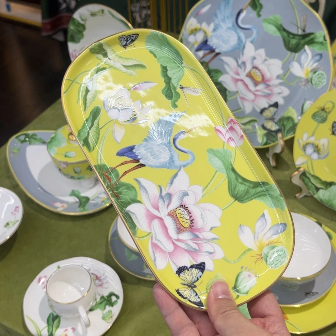 45%以上骨粉骨瓷9寸椭圆盘一个