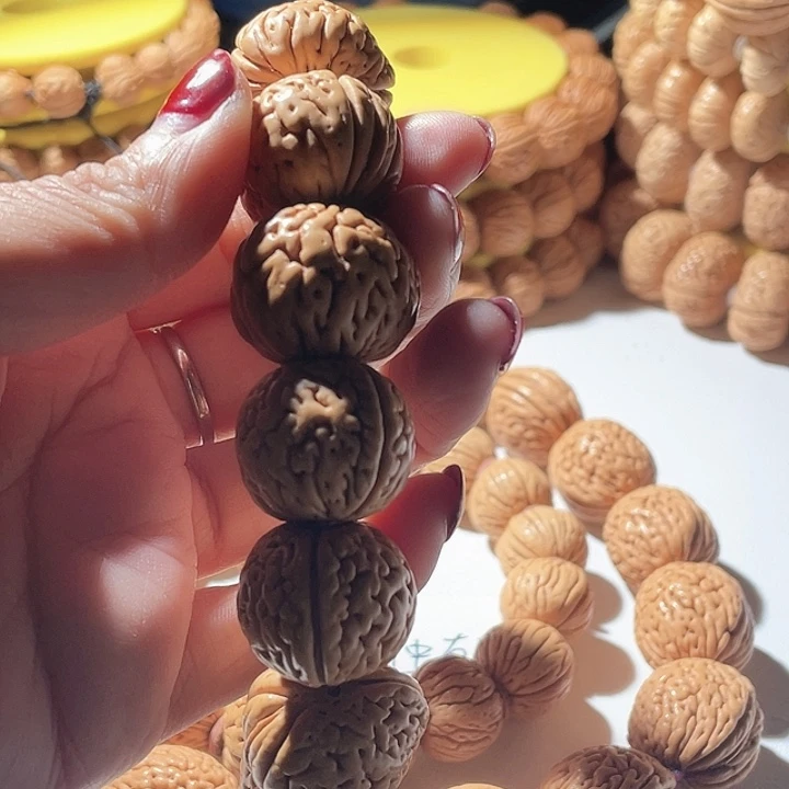 吊坠桃核桃核手串磨盘56