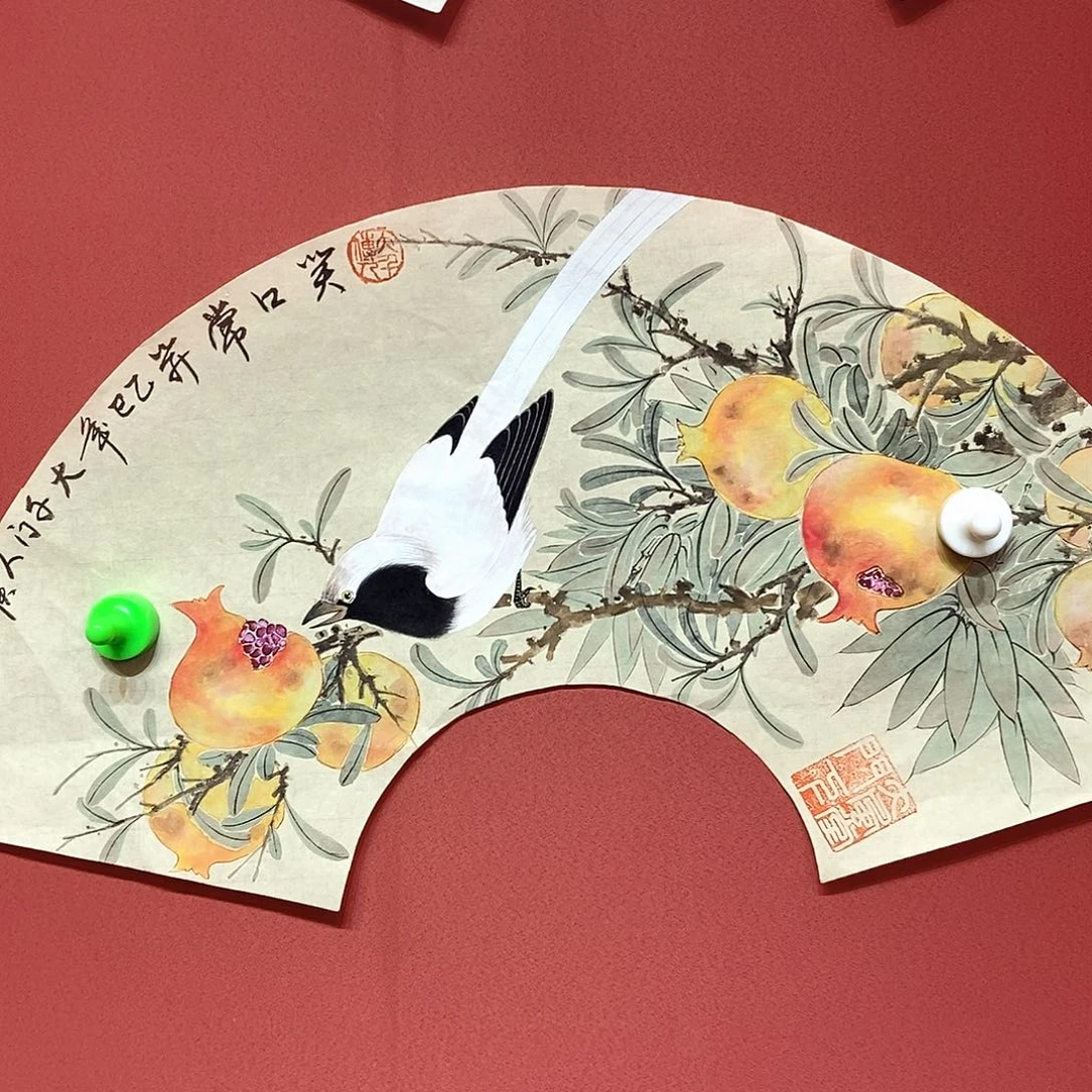 国画大风堂嫡传-侯果山老师作品路