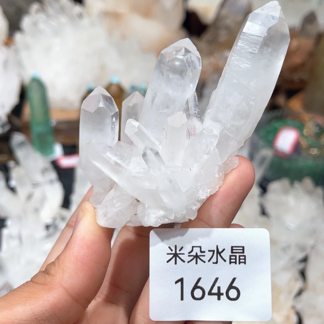 未镶嵌水晶珠宝半成品水晶