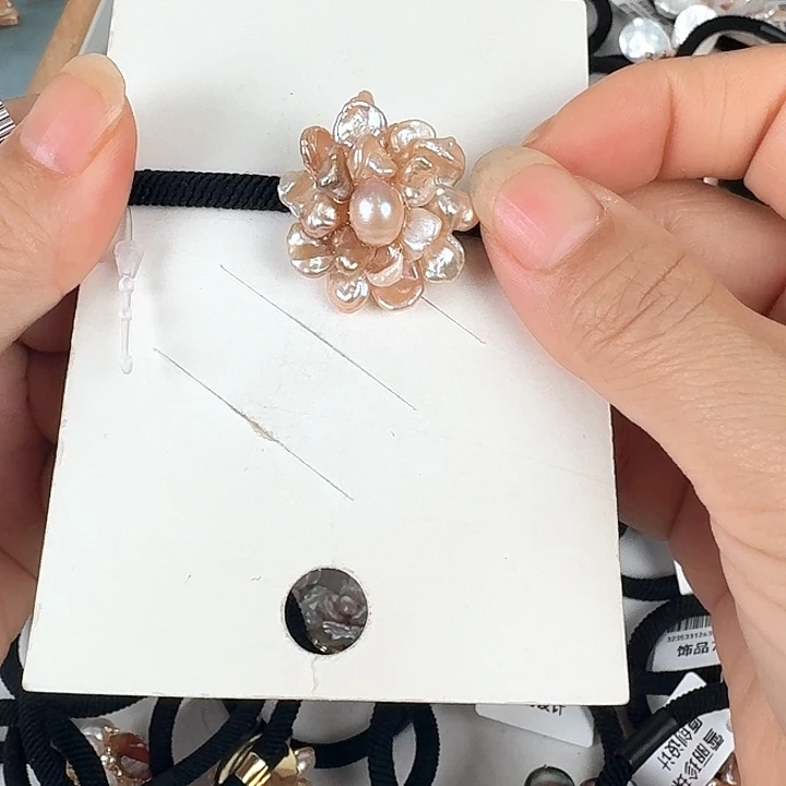 未镶嵌发饰淡水珍珠