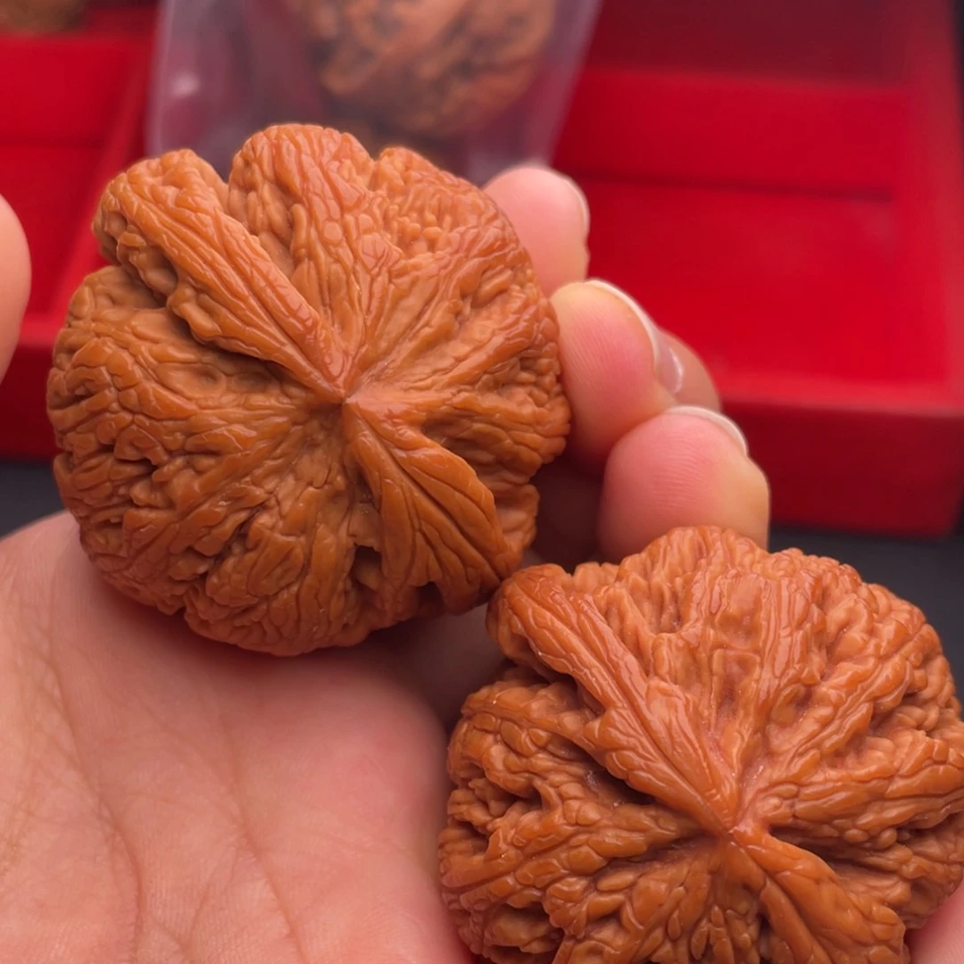 文玩核桃把件秦岭山脉
