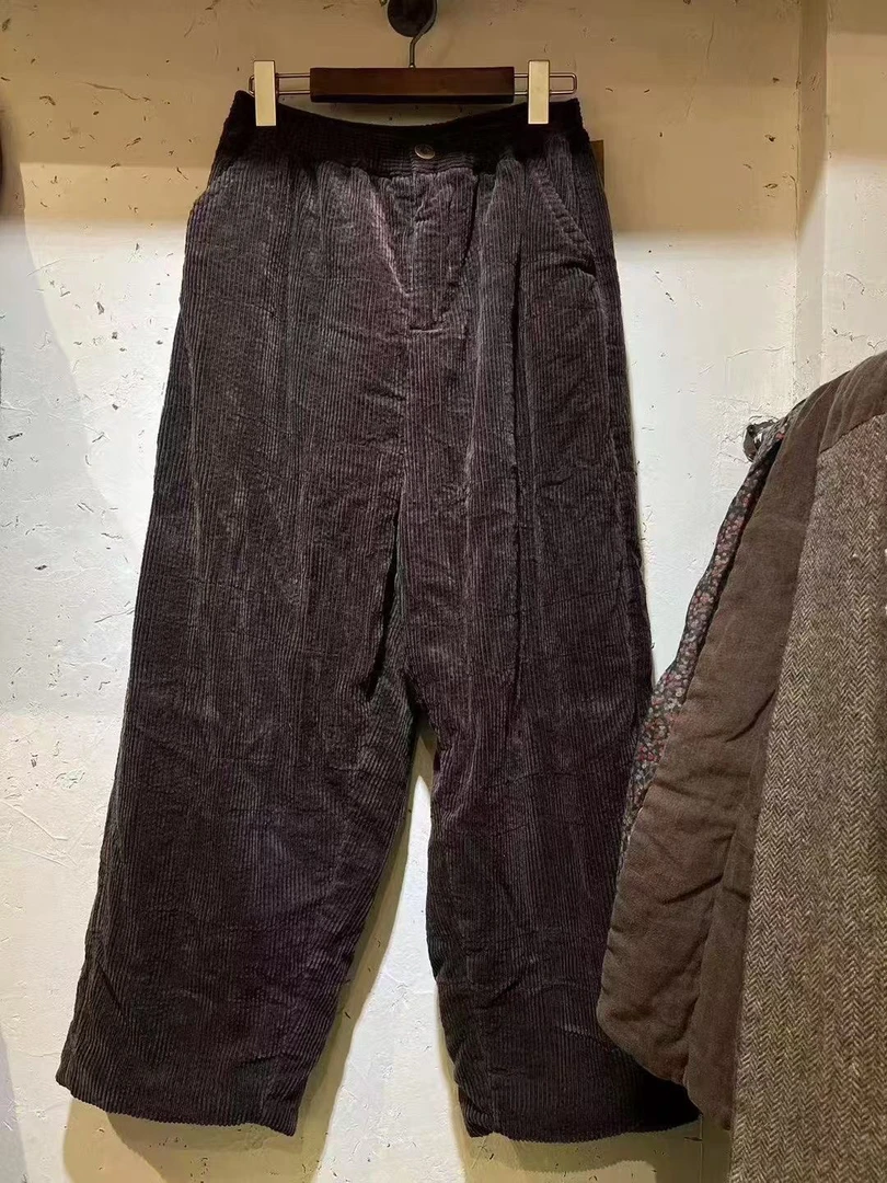 甄选棉麻原创宽松棉裤