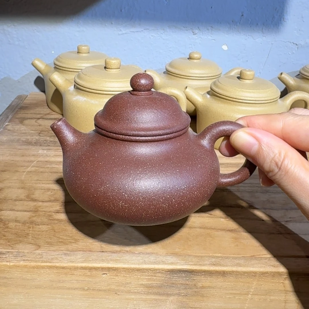 茶壶段泥微瑕150毫升桃花泥