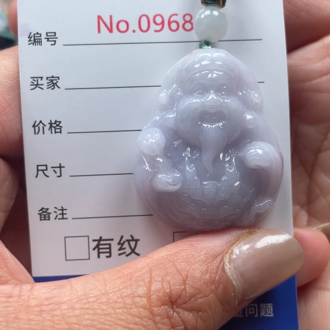 翡翠挂件未镶嵌翡玉缘翡翠挂件