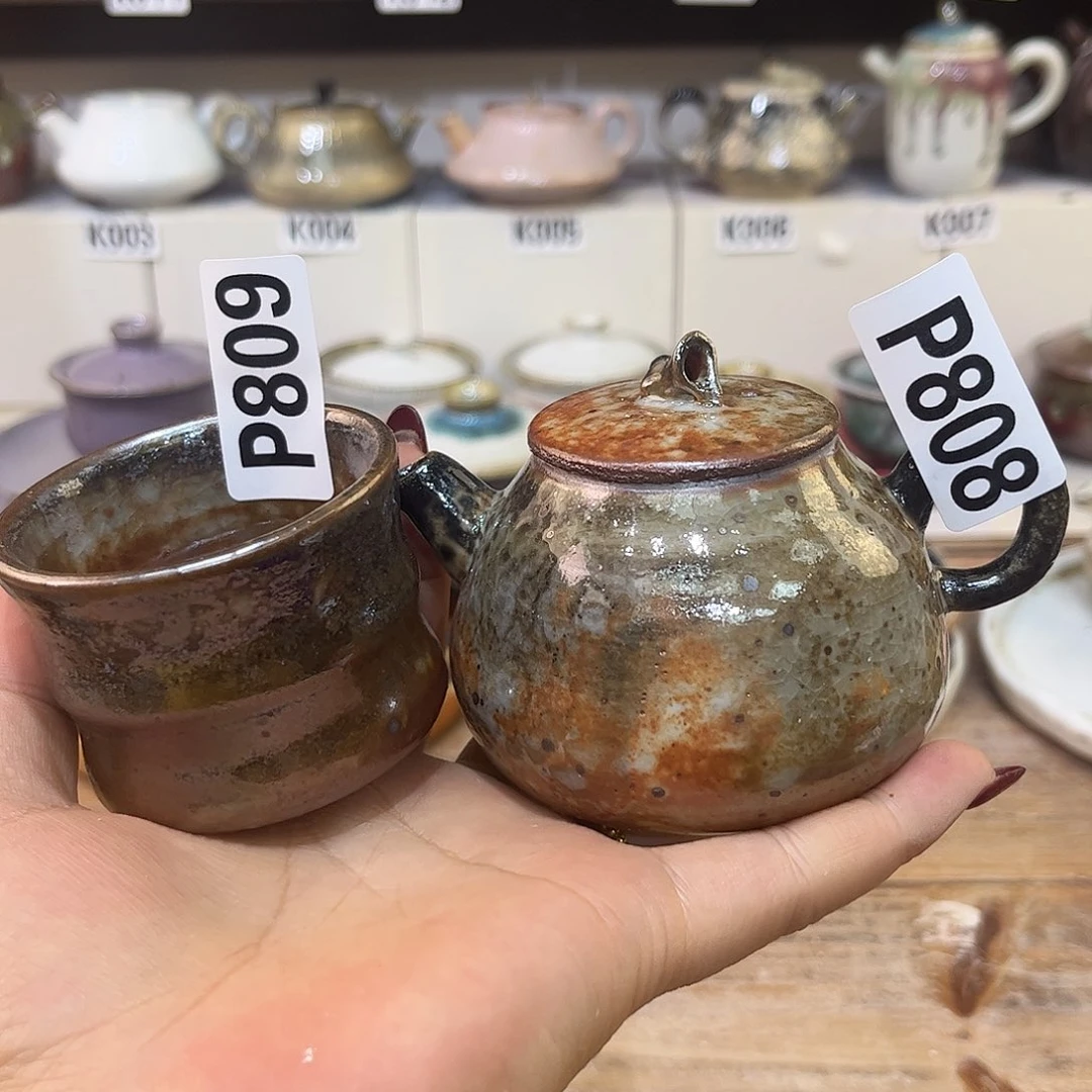 朱泥茶杯周*美陶瓷艺术