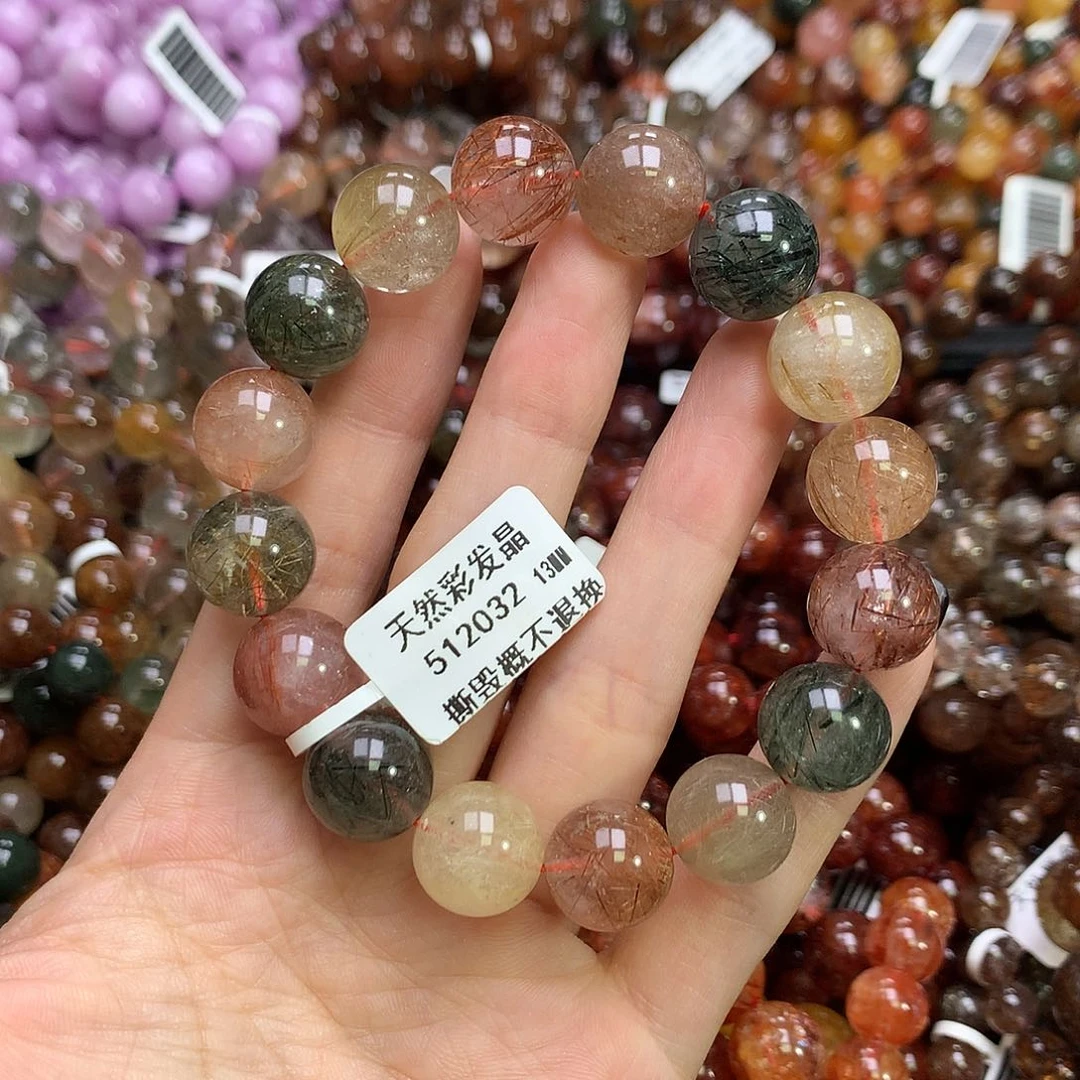 水晶手链未镶嵌，