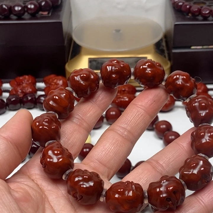 慢***生吊坠橄榄核橄榄核