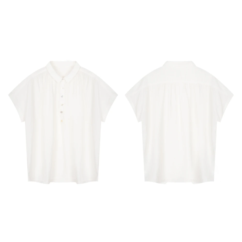 张小某梨形显瘦定制 夏季舒适感日常薄款透气短袖衬衫C1653