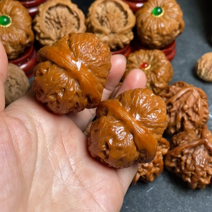 文玩核桃把件41元宝