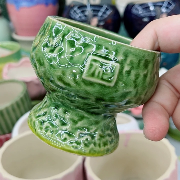 多肉植物陶瓷花盆9.99包邮