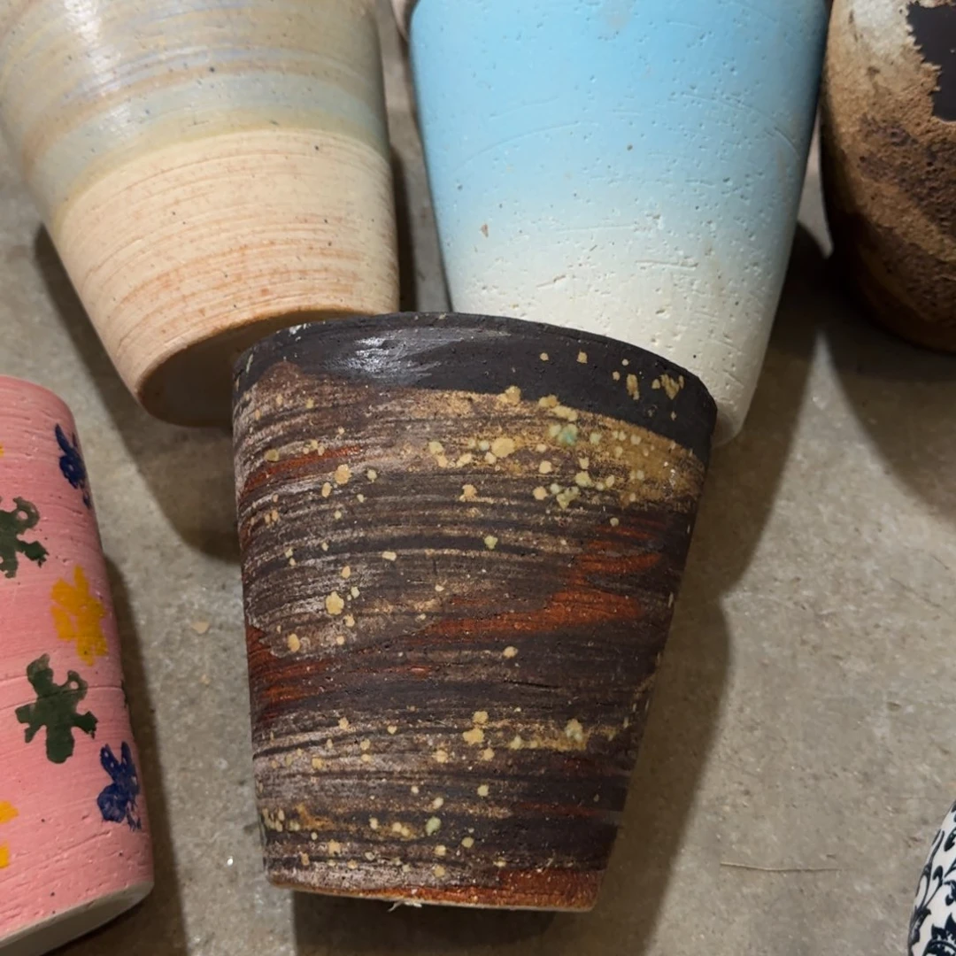 景德镇桌面陶瓷花盆