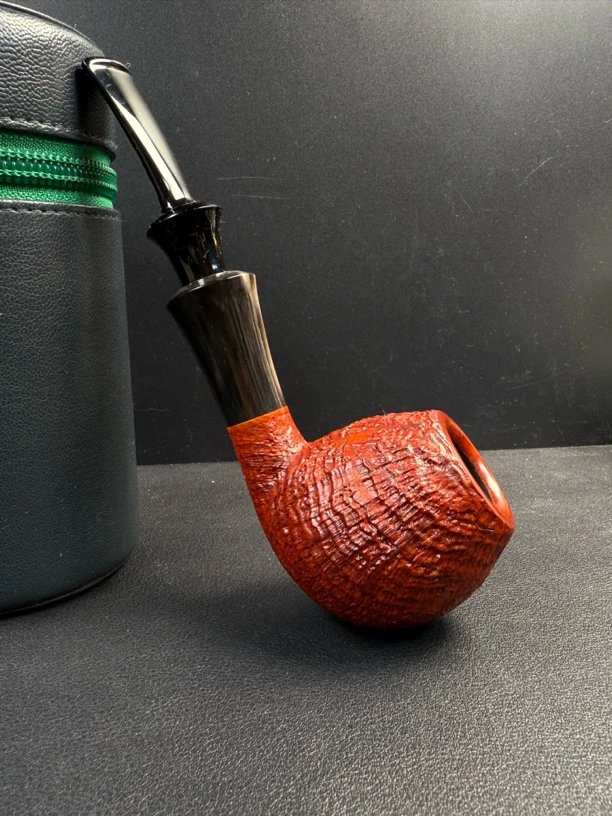 德国大师克罗手工石楠木烟斗（内径20斗深38长138）