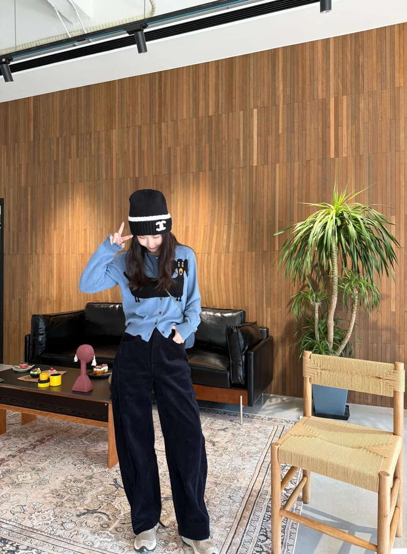 【画江南】秋季新款慵懒风针织百搭时尚开衫 YY640