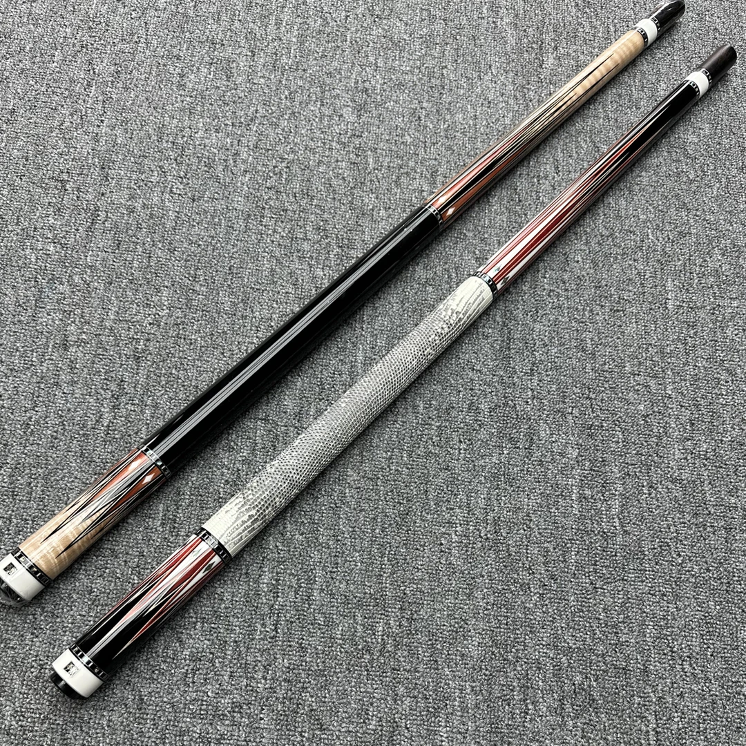 李斯赤霄 1 赤霄 2 中式八球九球追分大头杆，二分之一分体杆