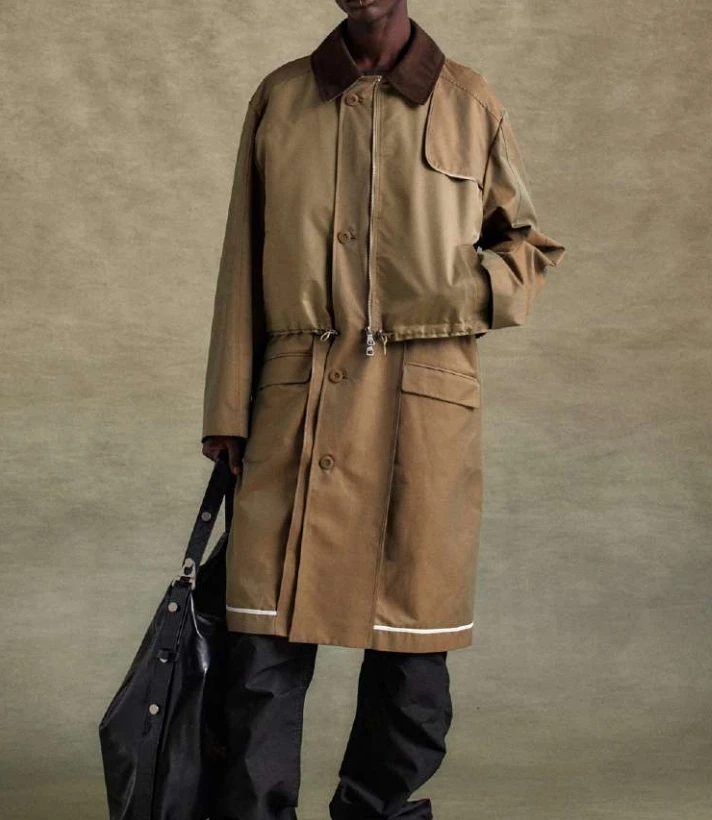 【ANDERSSON BELL】25早春awa677韩国设计师拼接拉链外套