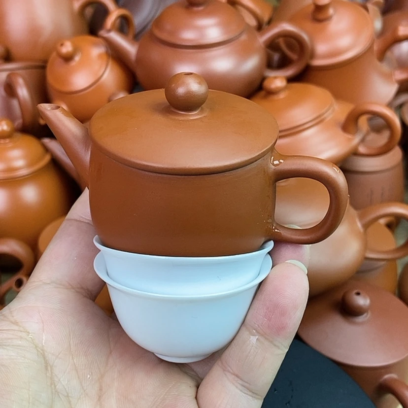 【闪购商品】茶壶朱泥60cc