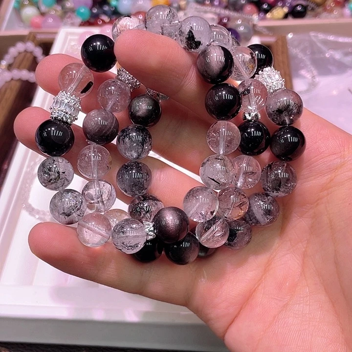 水晶手串未镶嵌035