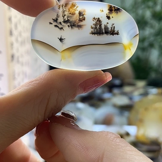 玛瑙/玉髓吊坠未镶嵌