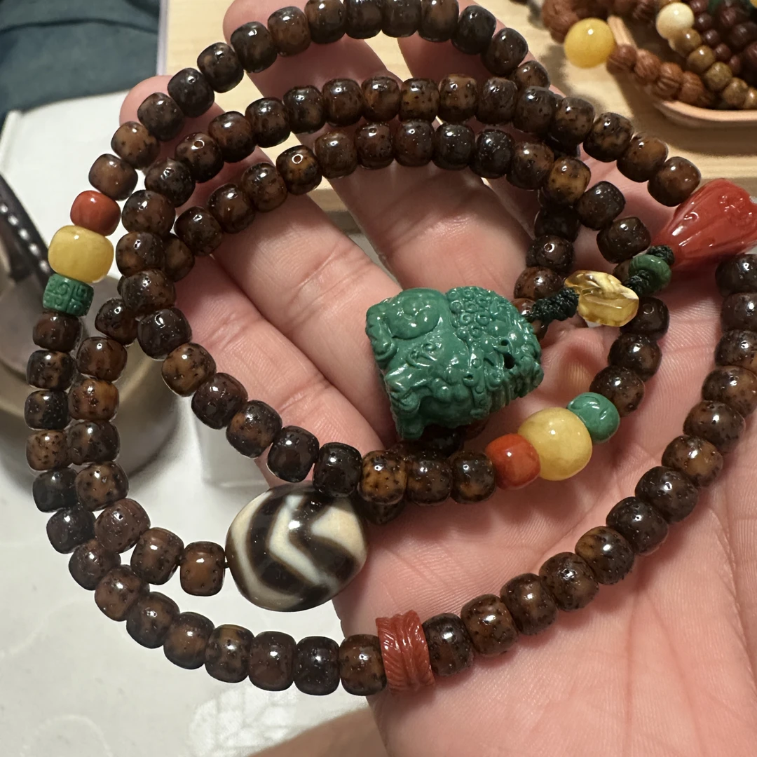 纯铜石英石手链 懂货的来手串手串