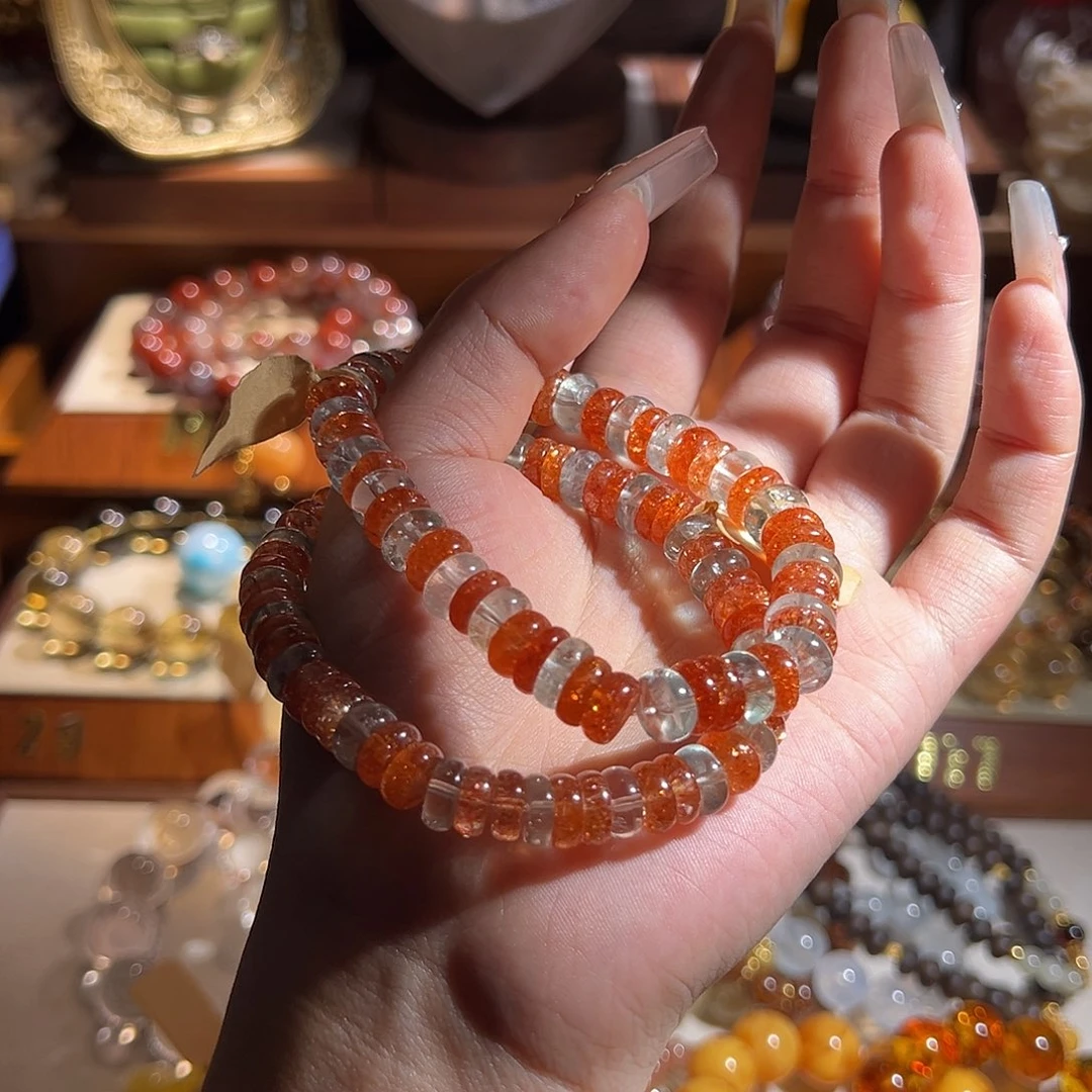 源***儿未镶嵌手链水晶手串