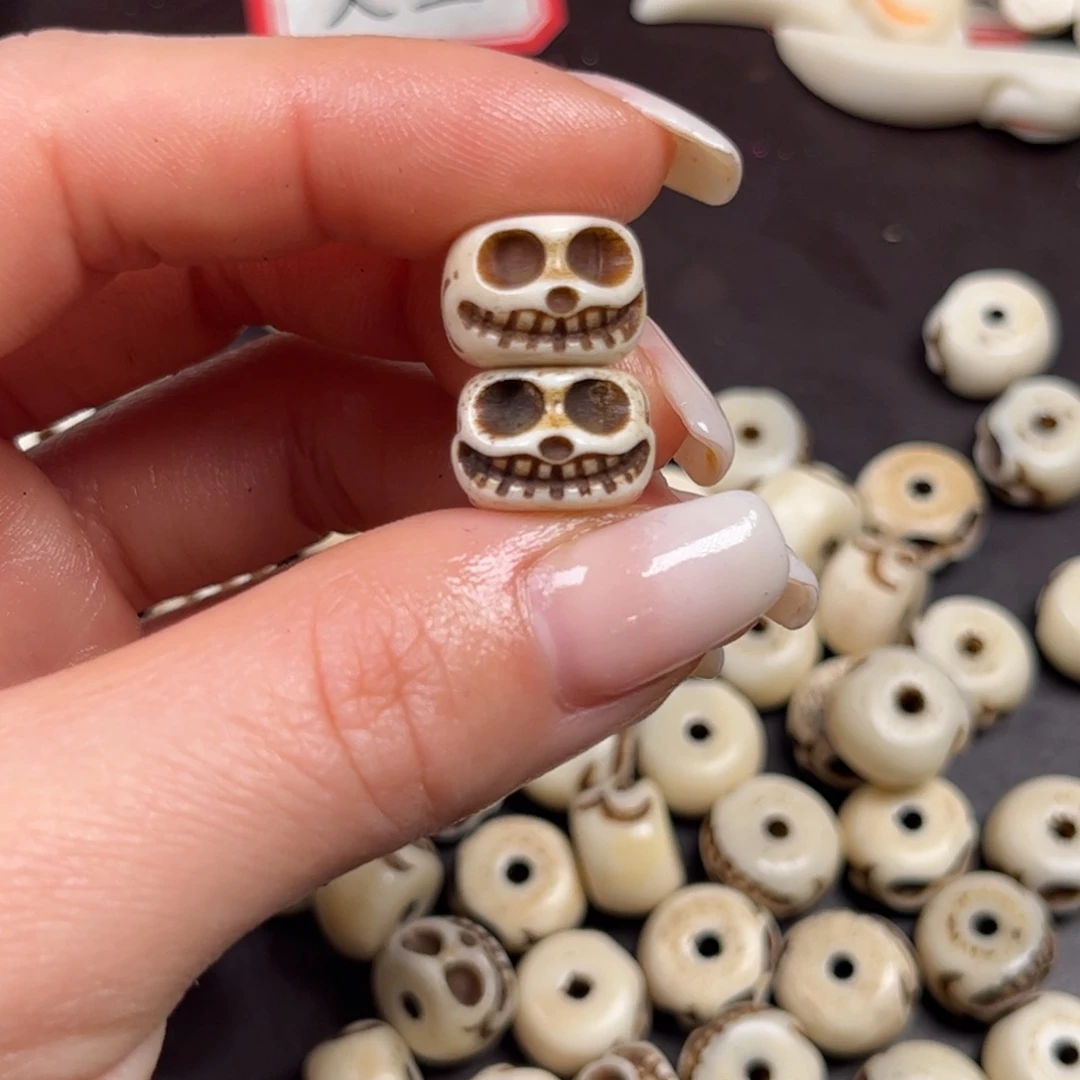 驼骨手串/手链编号25发2颗尺寸1.3