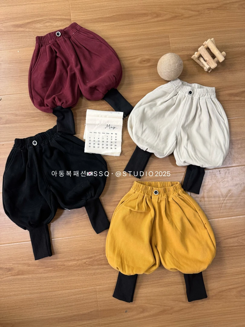 怒推南瓜靴裤!加绒升级!韩国奶味酱洋气裤子童装