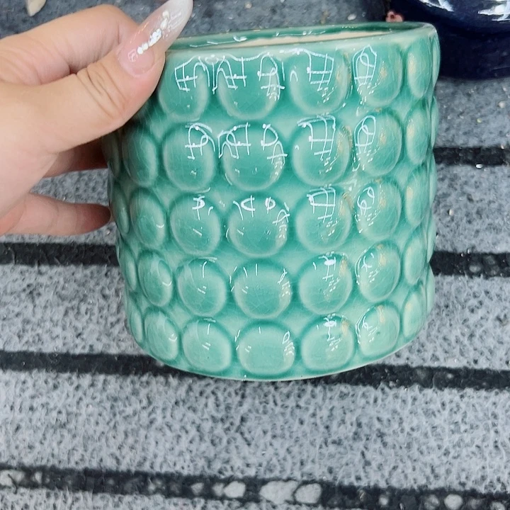 有孔，满10元发货多肉陶瓷花盆