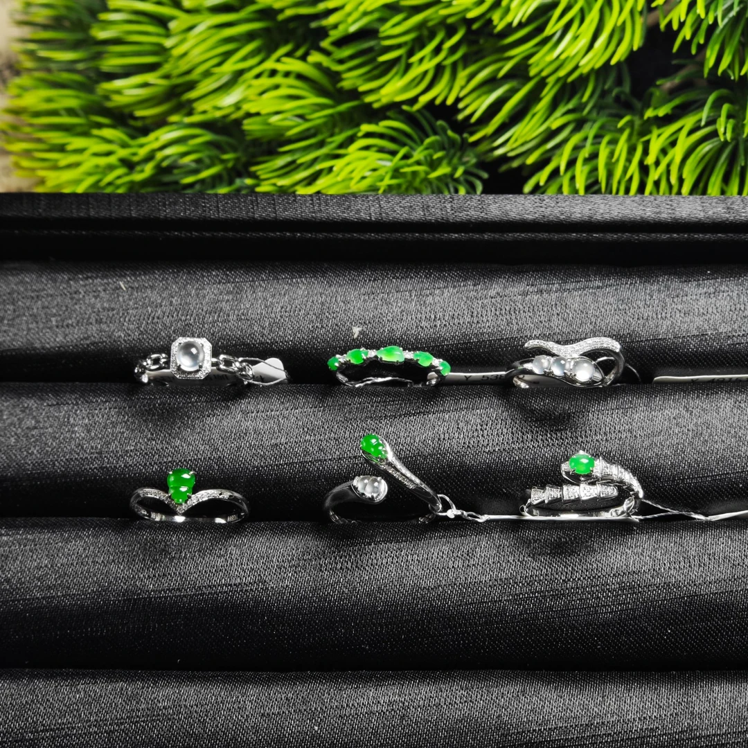 思懿珠宝 18k翡翠戒指-1980-1-YC多样性发一