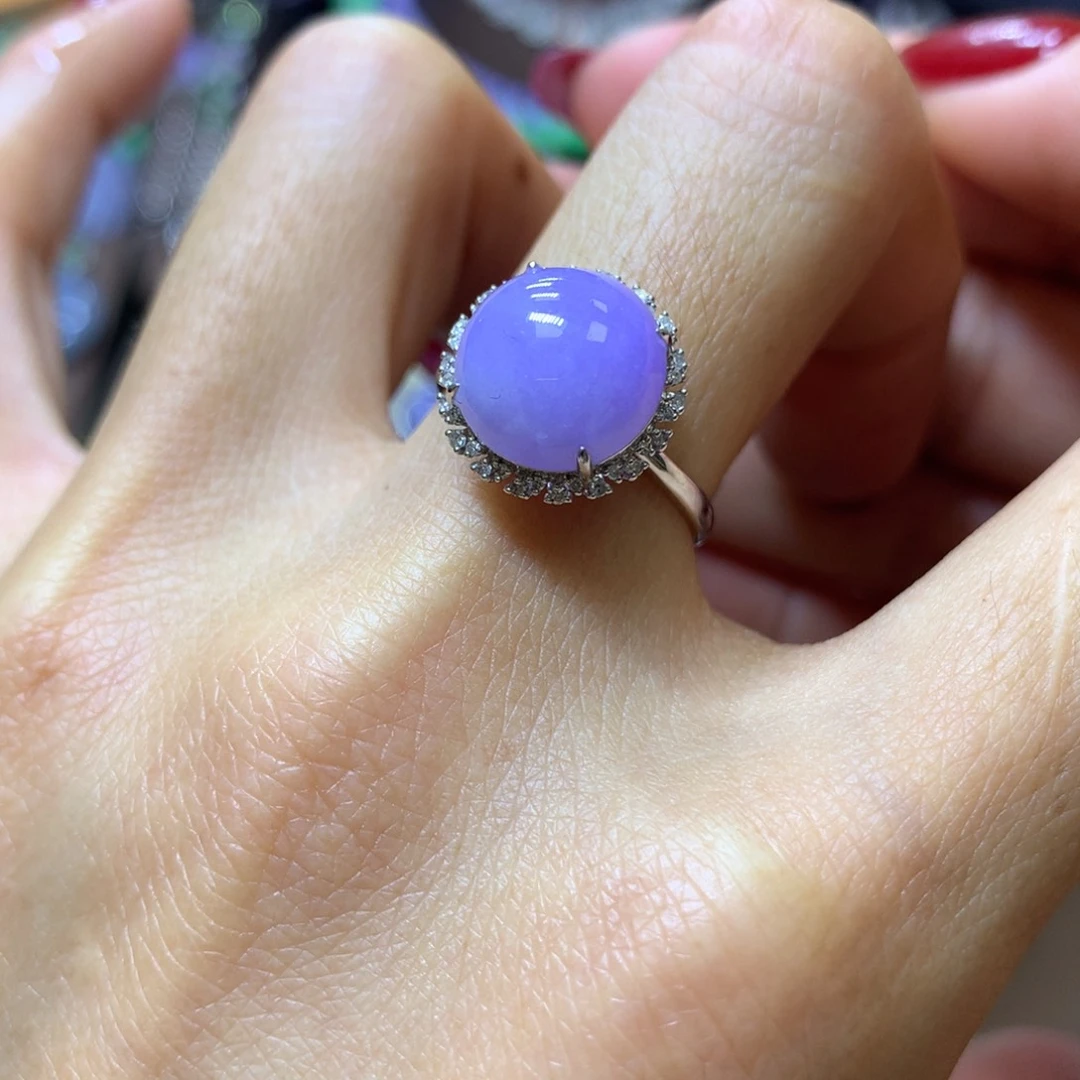 【闪购商品】翡翠颈饰18K金镶嵌翡翠