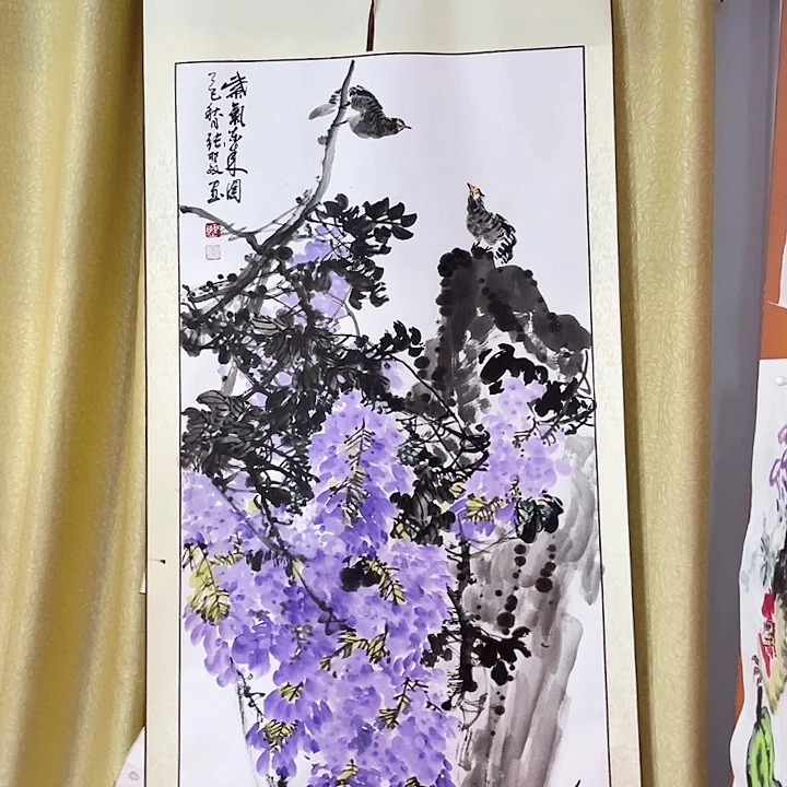 国画张圣敏先生纯手绘作品