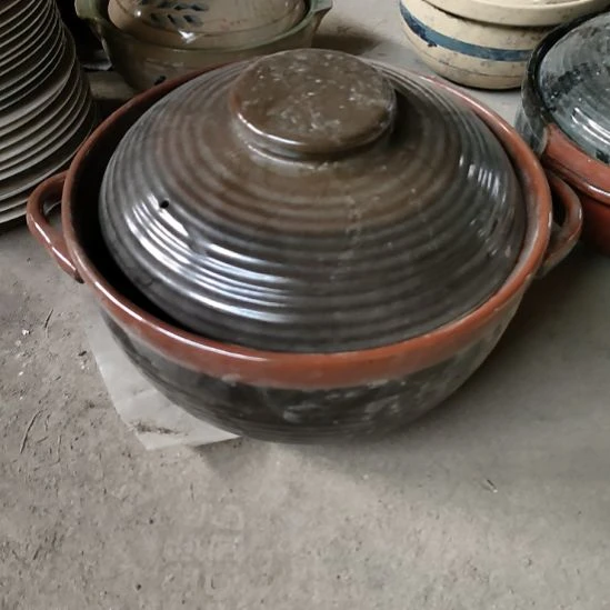 陶瓷磁州窑老厂砂锅25.5㐅13m一支