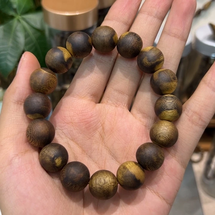 沉香碎屑沉香1.4圆珠