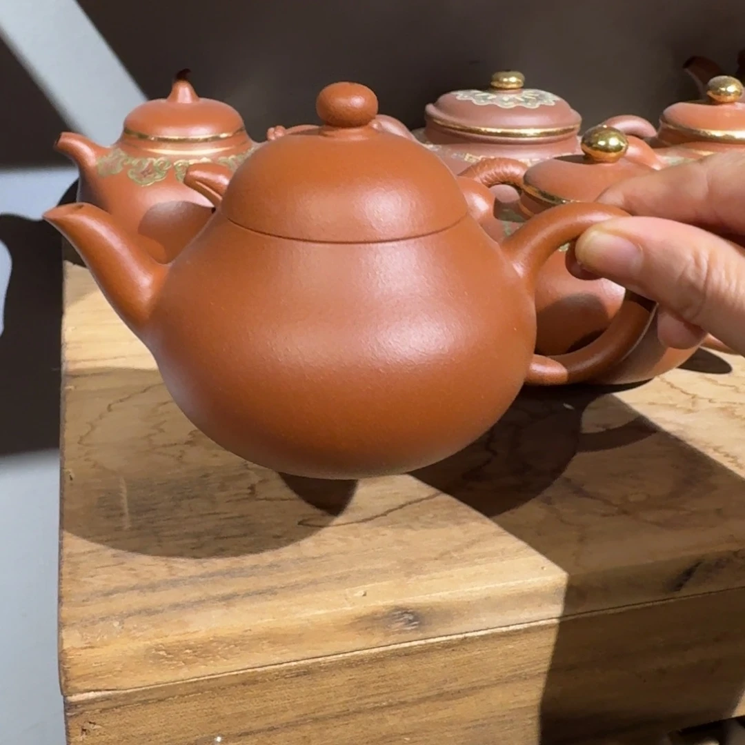 茶壶朱泥微瑕180毫升左右