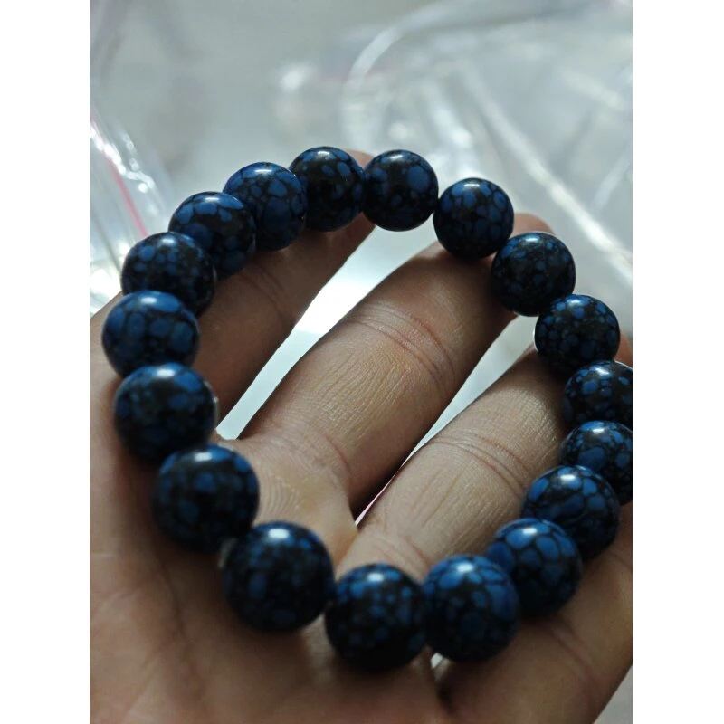 Q53高池蓝乌兰12mm手串