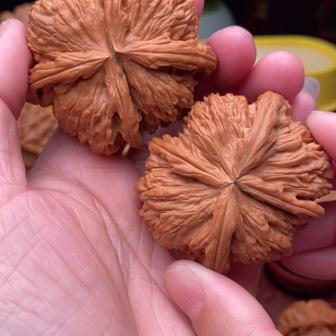 文玩核桃把件球连50