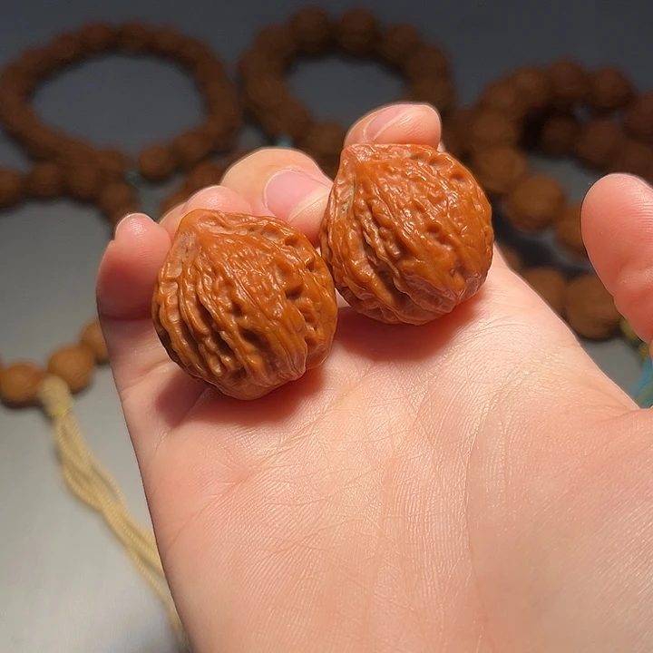 把件文玩核桃桃心364