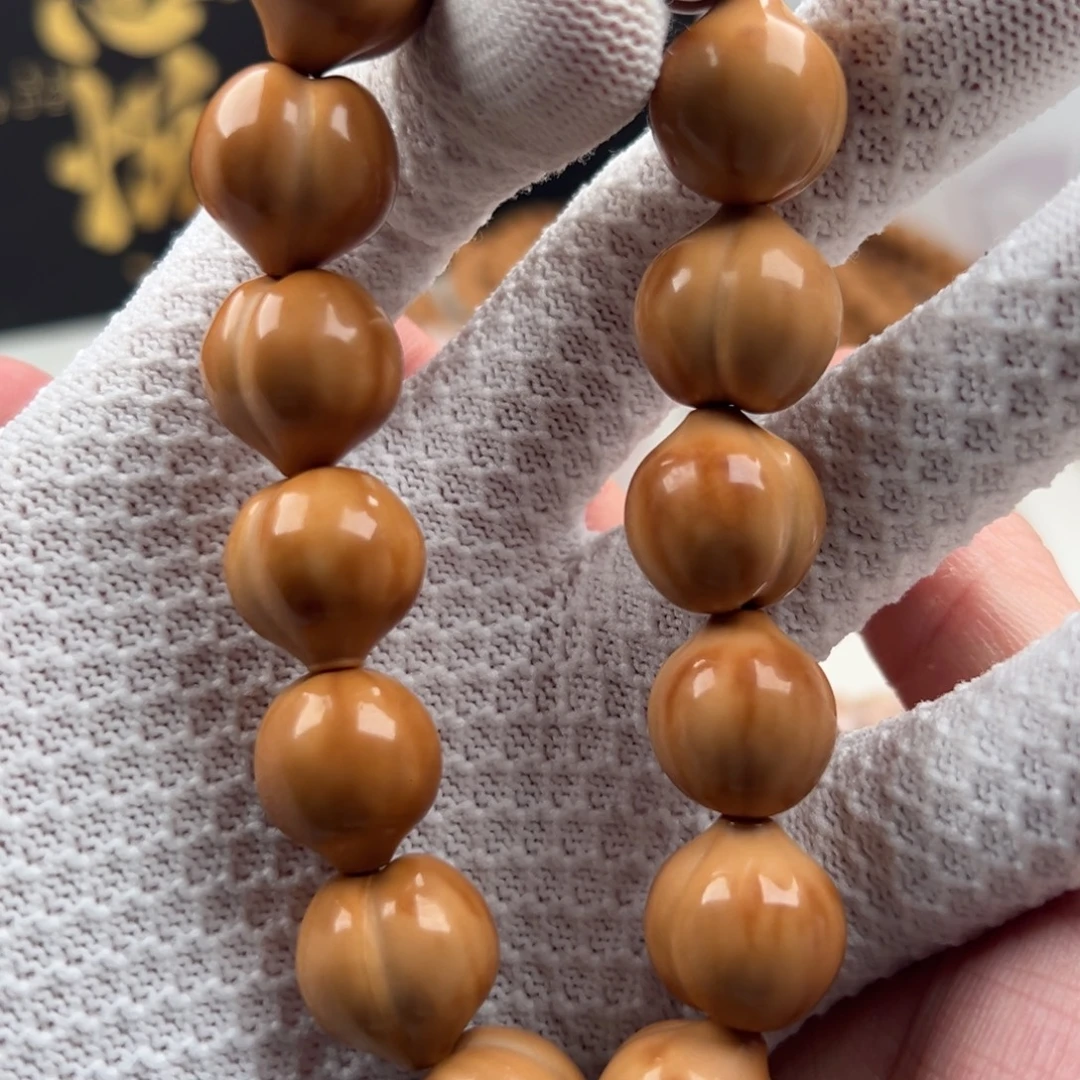 猴头核桃手串全品无暇手工聚宝盆大屁桃