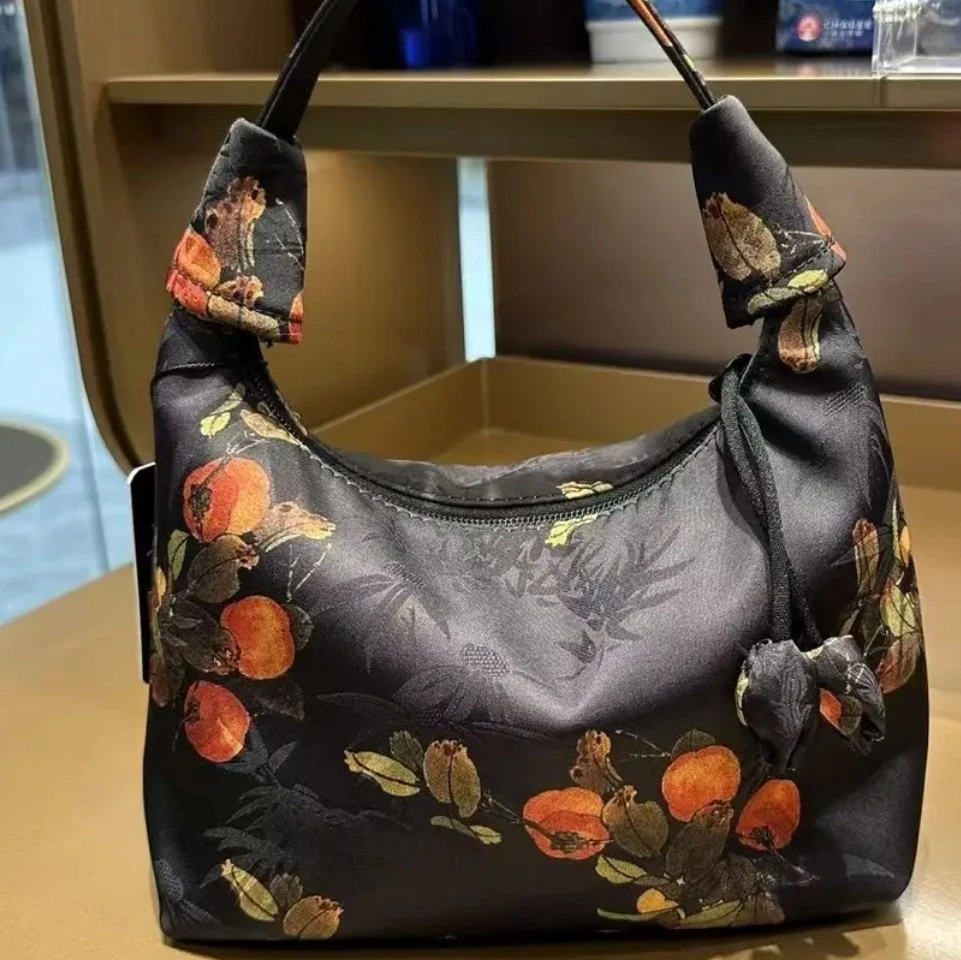 香云月牙包中国风民族风可调节斜挎手提托特女士包包斜挎包