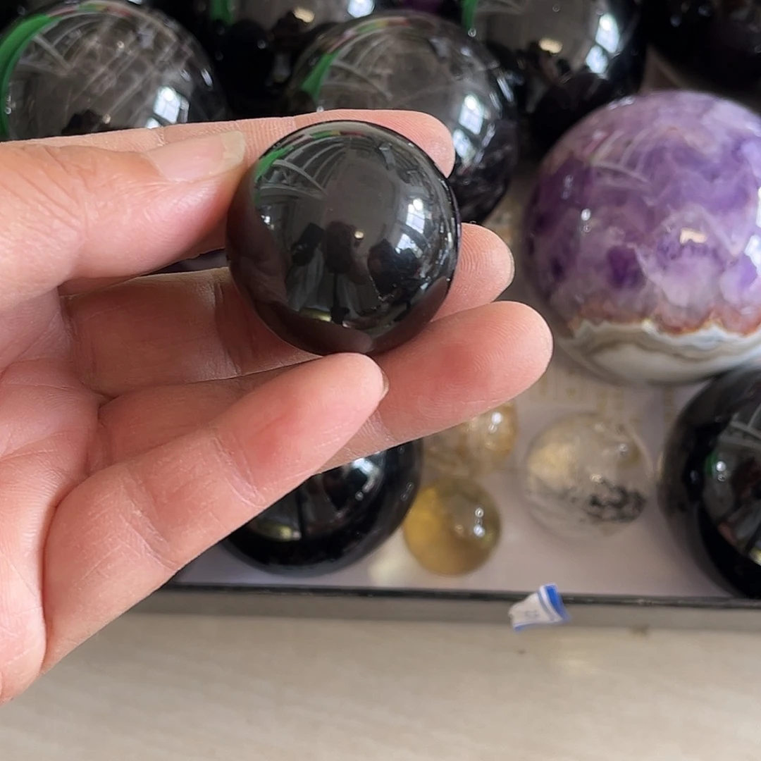 元***一紫晶珠宝半成品未镶嵌