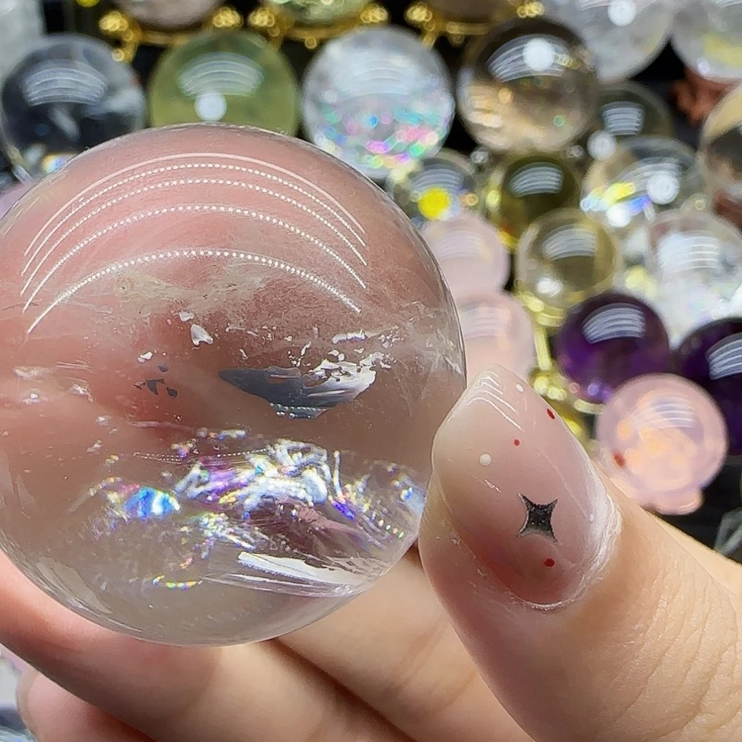 未镶嵌水晶珠宝半成品